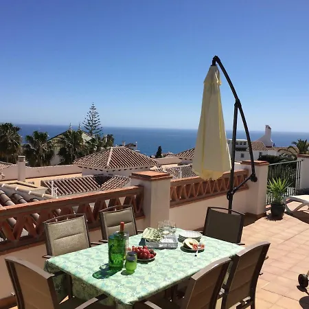 Burriana Beach, Pool, Big Terrace, Superb Seaviews Nerja Exterior photo